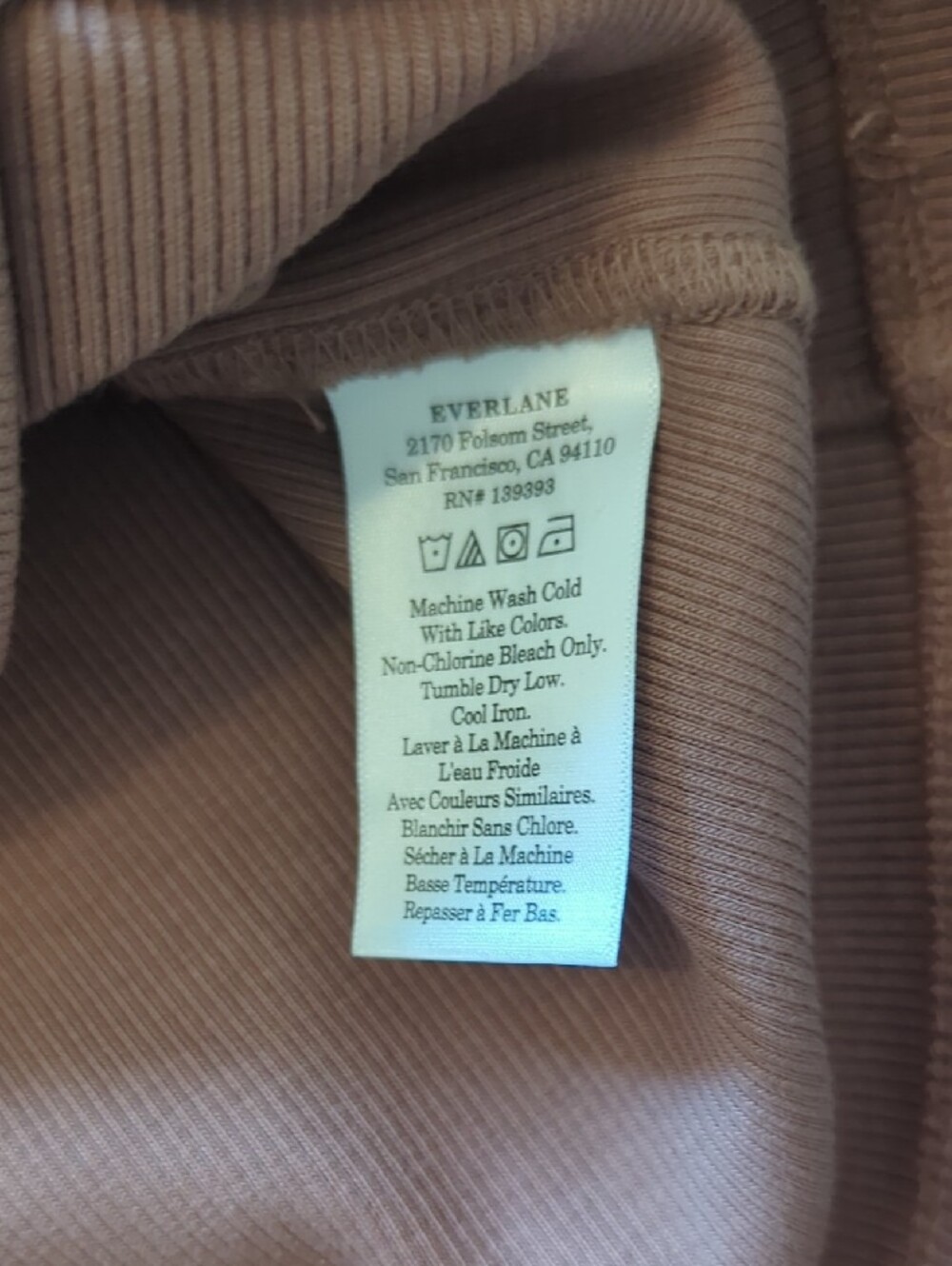 Ribbed Henley Tank Top, Medium - Picture 3 of 6